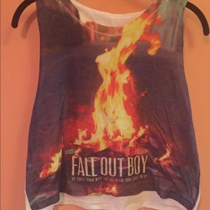 Fall Out Boy Tissue Tee